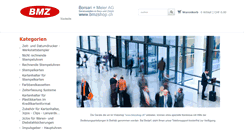 Desktop Screenshot of bmzshop.ch